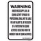 Signmission Safety Sign, 12 in Height, Aluminum, 18 in Length, 25159 A-1218-25159 - alternate 1